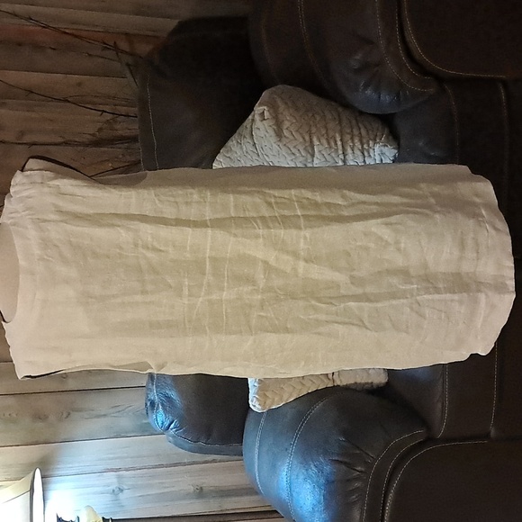 Tuckernuck White Linen Melanie Dress Size XL - Picture 7 of 12